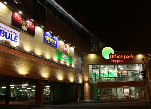 Orlice Park shopping Hradec Králové